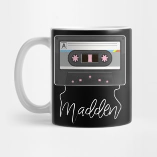 Great Gift Madden For Name Vintage Styles Color 70s 80s 90s Mug